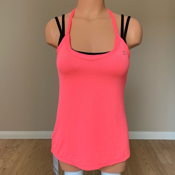NWT- Lorna Jane Dion Mesh Excel Tank- Neon Sherbert - Picture 5 of 7